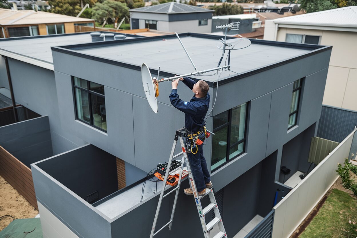 TV antenna repair service
